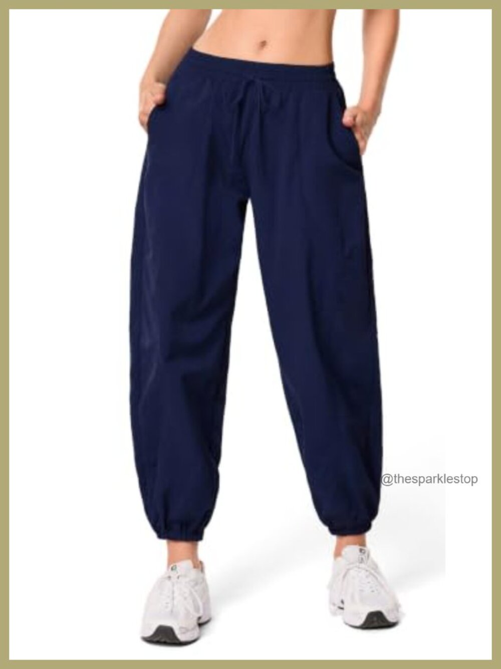 SOLUNSO Lightweight Jogger Hiking Pants Pockets Active Travel Womens